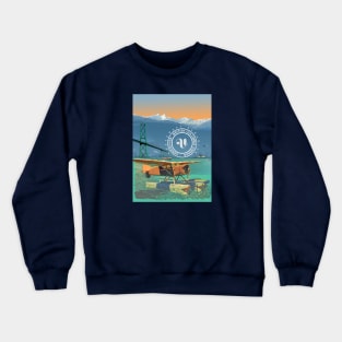 Vancouver Float Plane Crewneck Sweatshirt